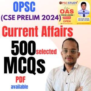 PRELIMS CURRENT AFFAIRS - 2024